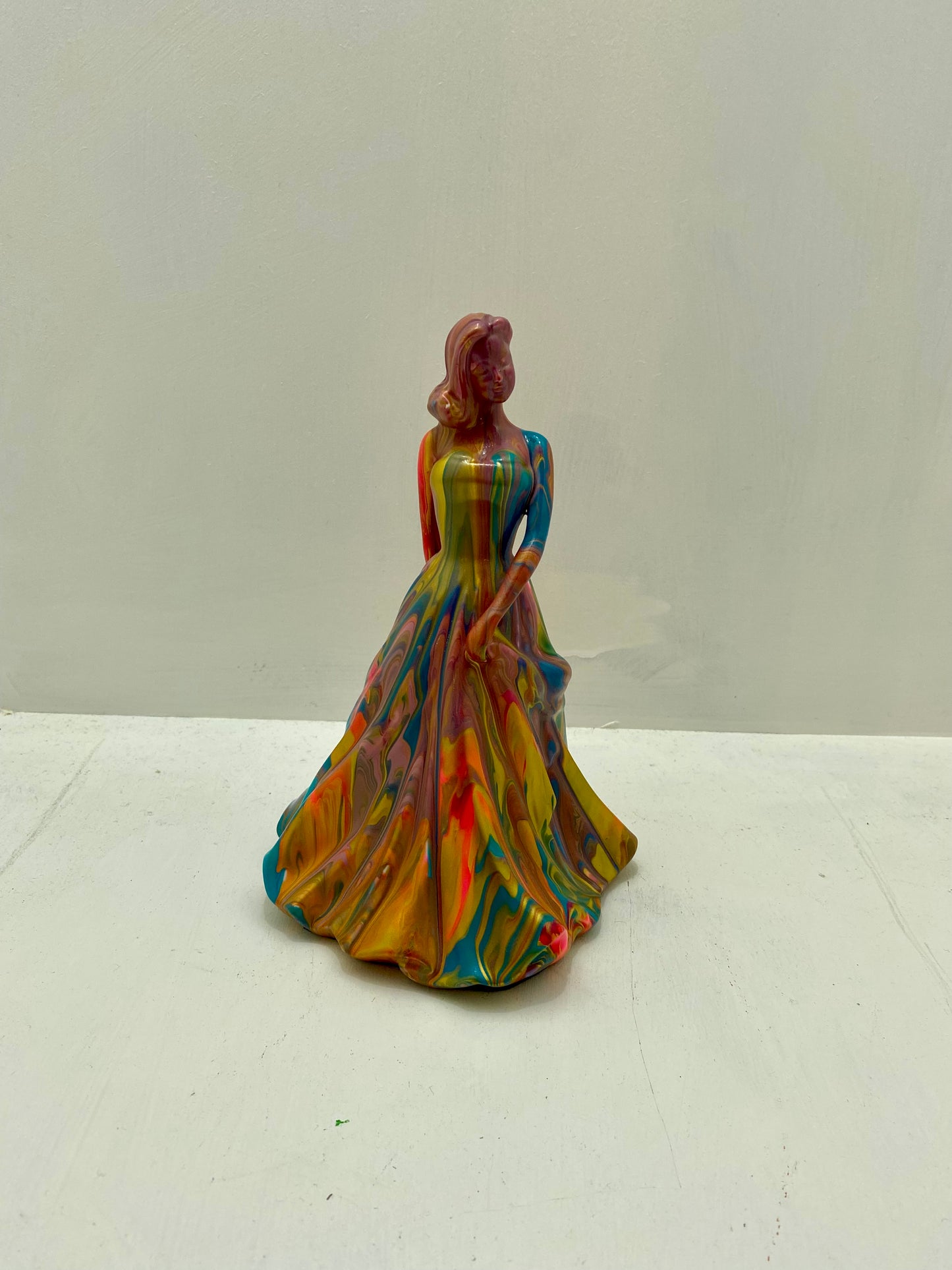 Lady in Dress Ceramic