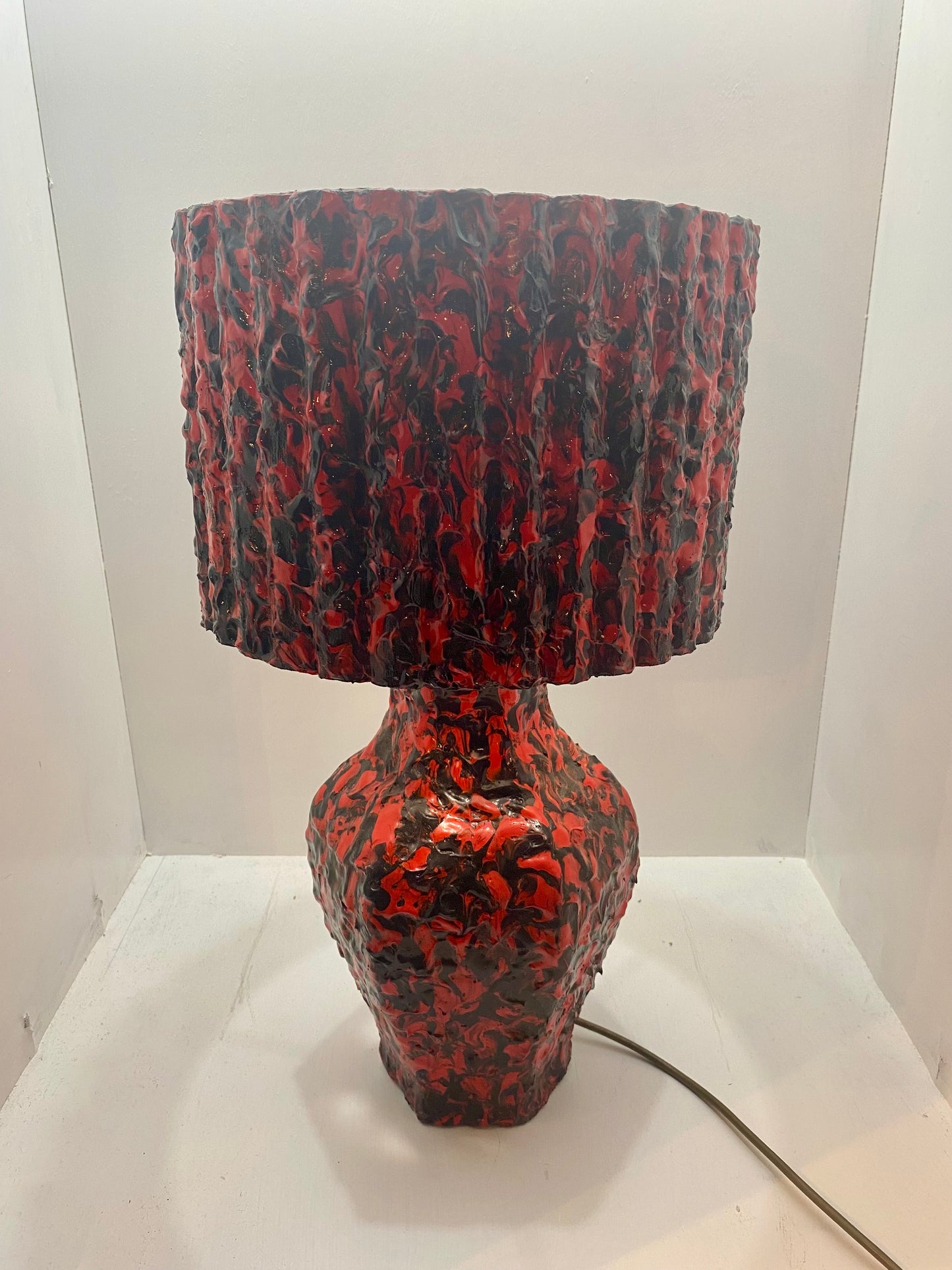 Triple Stipple Lamp