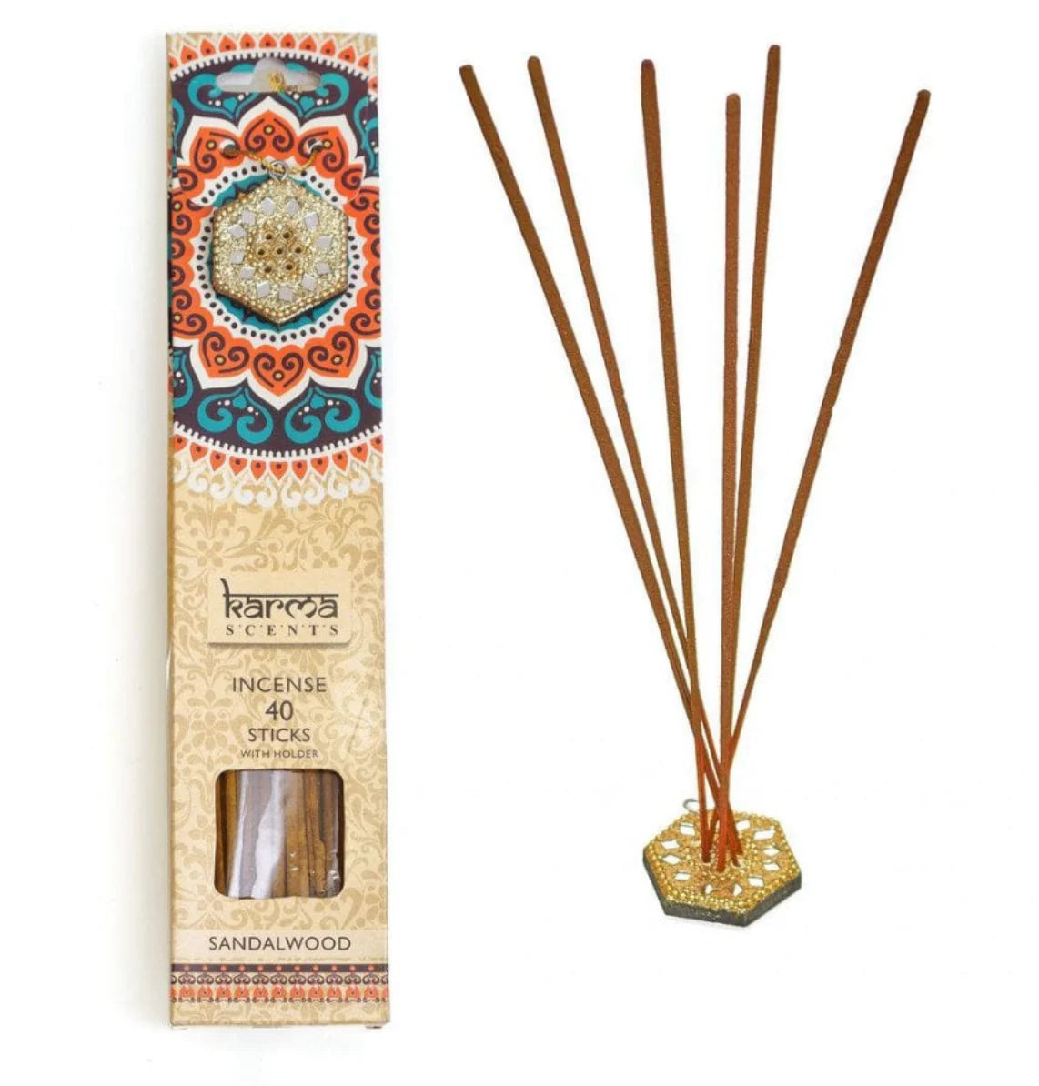 Sandalwood Incense Sticks with holder