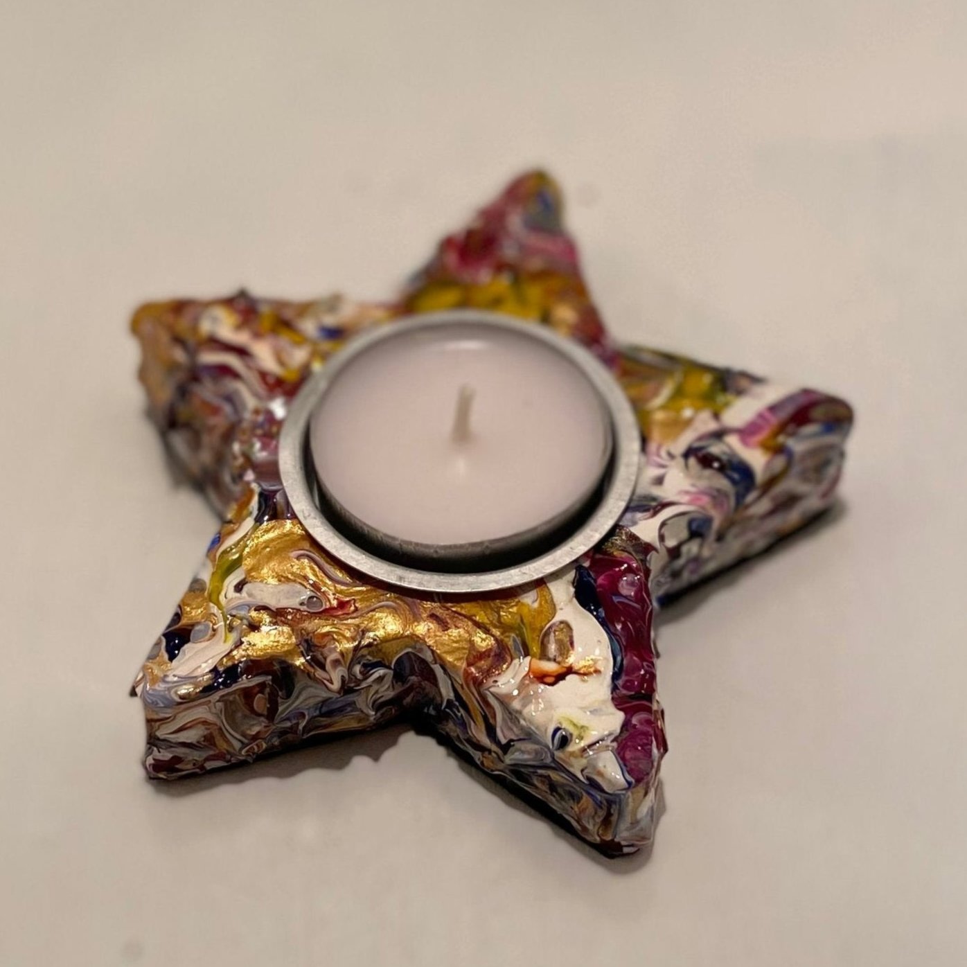 Star Tealight Candle Holder