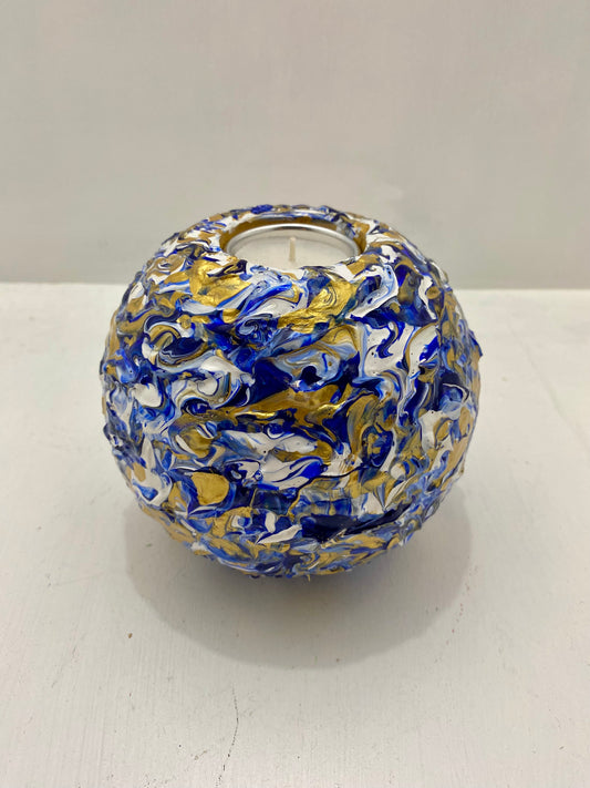 Big Triple Stipple Tealight Holder