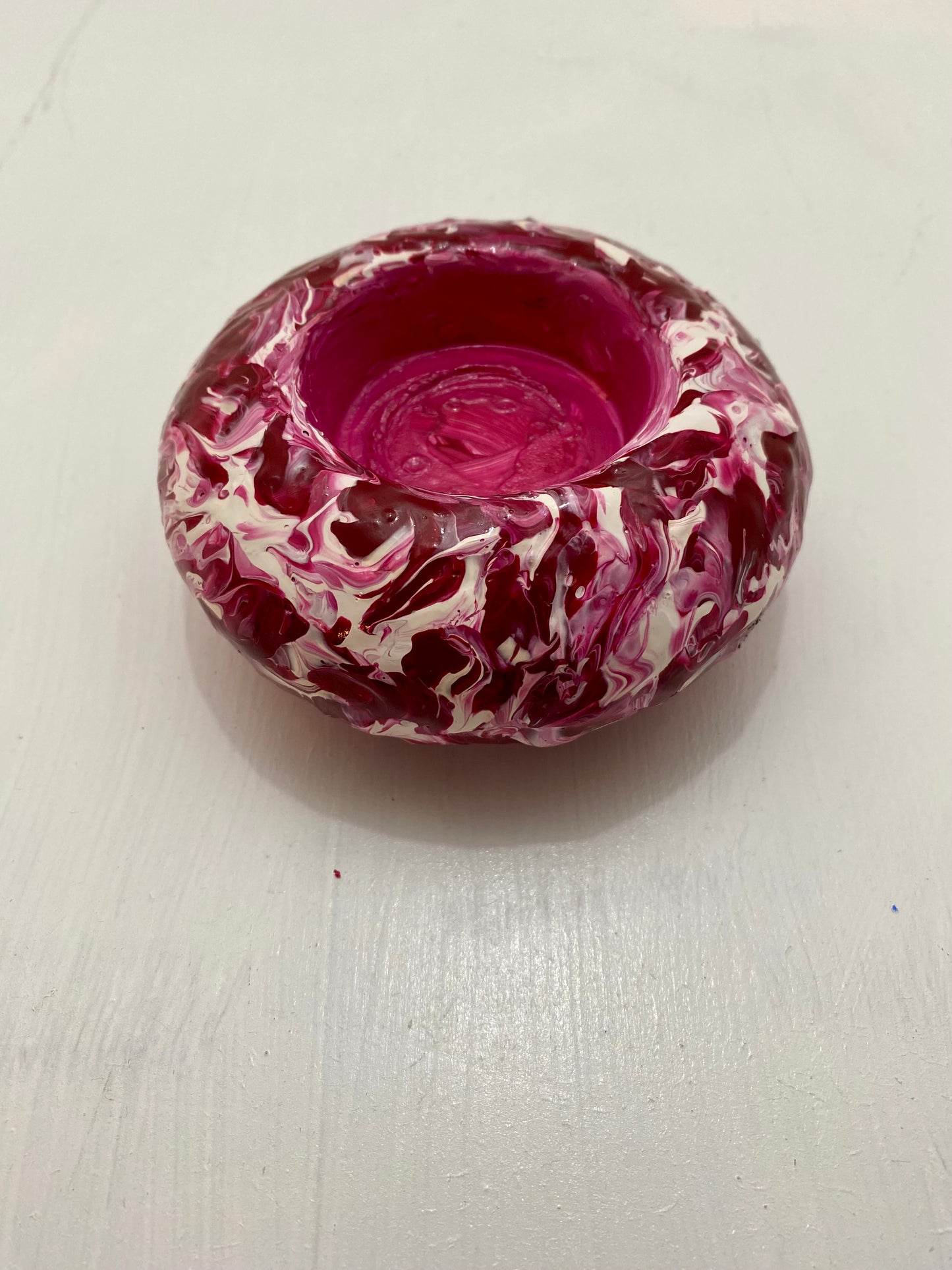 Pink Candle Holder