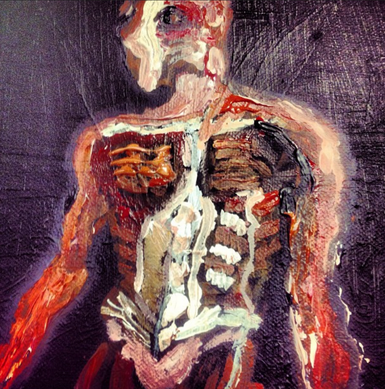 Anatomical Man Canvas