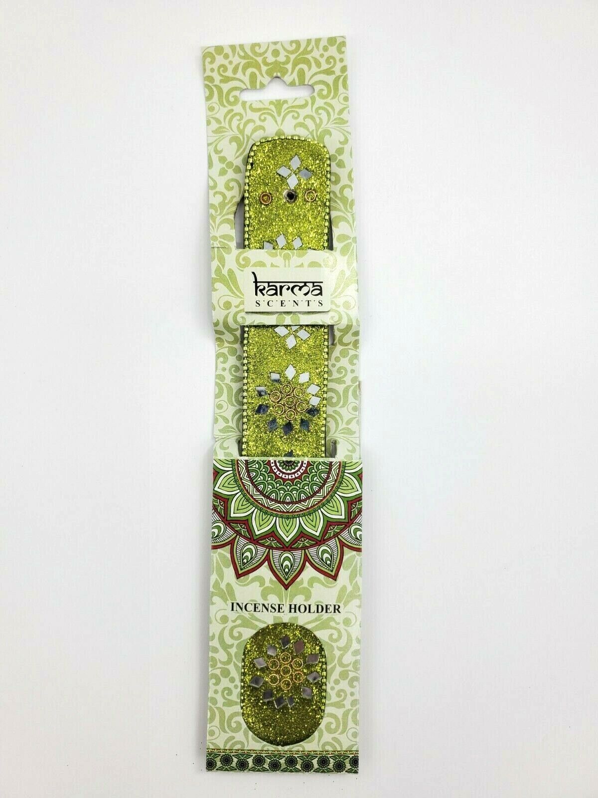 Green Karma incense holder