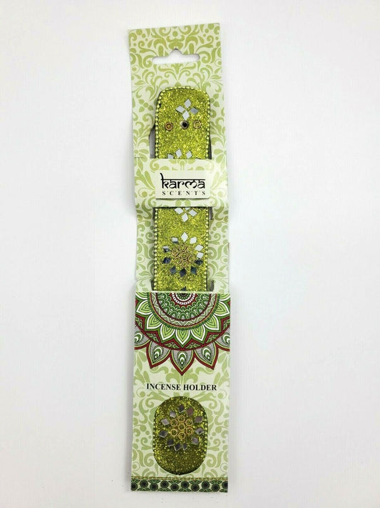 Green Karma incense holder
