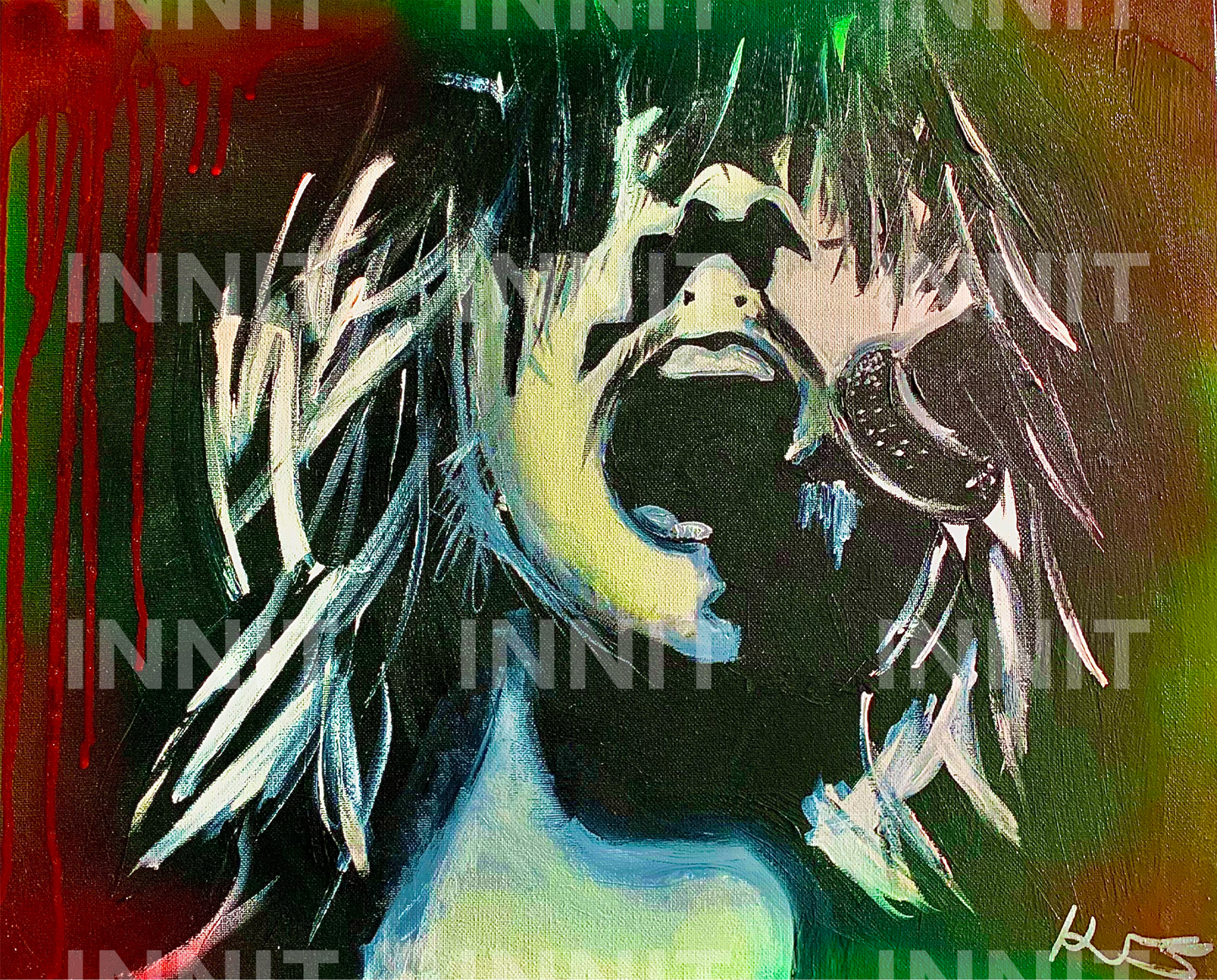 Kurt Cobain Canvas