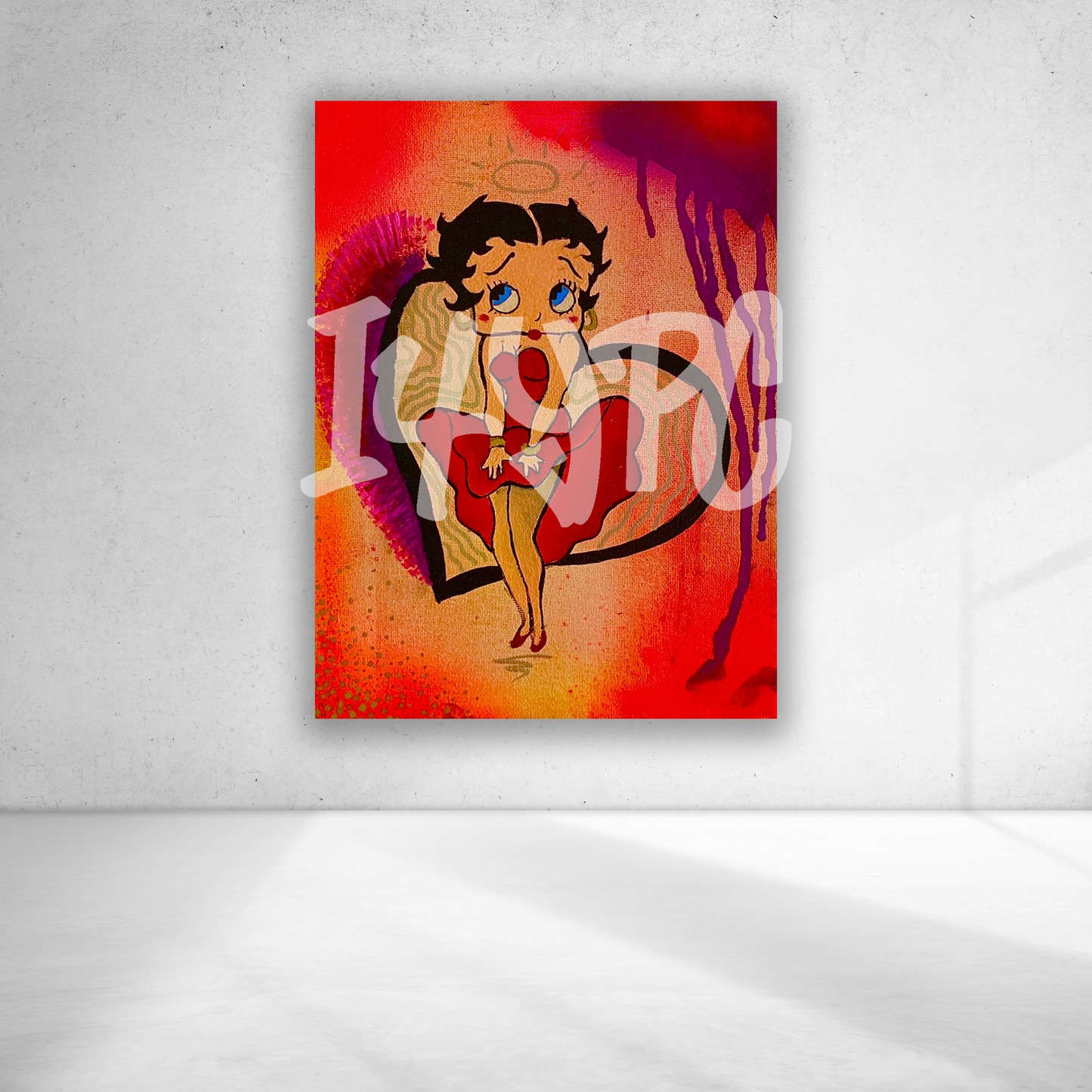 Betty Boop Canvas