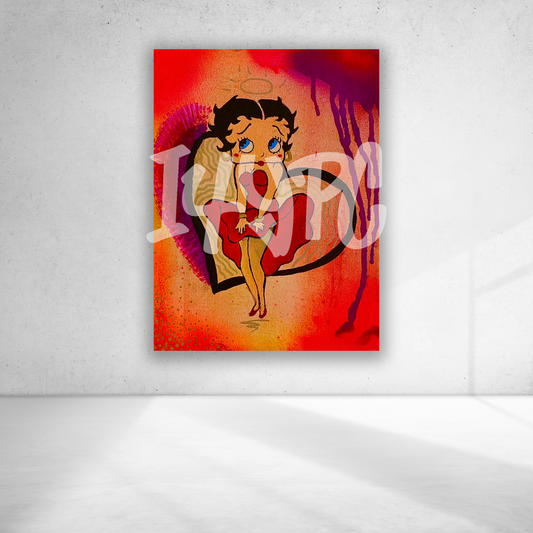 Betty Boop Canvas