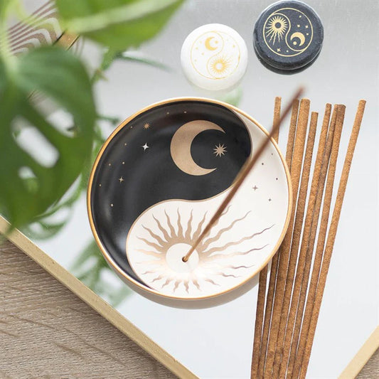 Ying Yang Incense Holder
